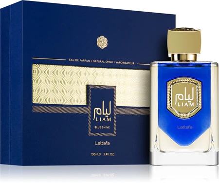 Lattafa Liam Blue Shine Eau De Parfum for Men 100 ml