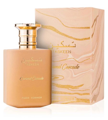 Paris Corner Taskeen Caramel Cascade Eau De Parfum for Women 100 ml