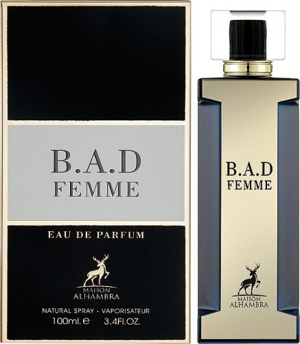 Maison Alhambra Bad Femme Eau De Parfum for Women 100 ml