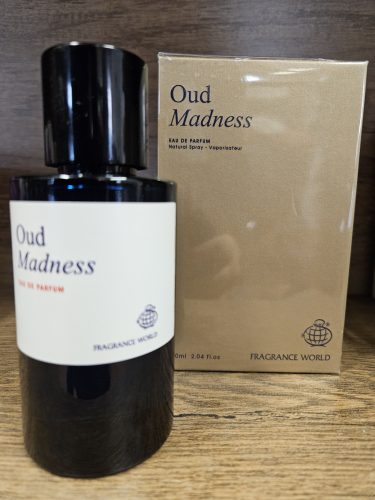 Fragrance World Oud Madness Eau De Parfum Unisex 60 ml